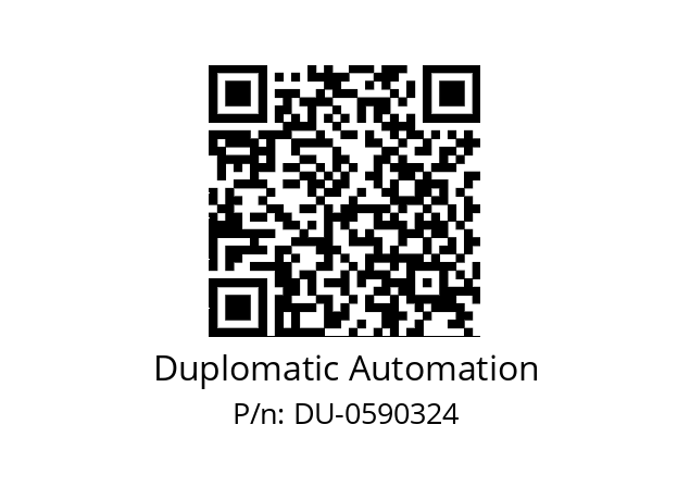   Duplomatic Automation DU-0590324