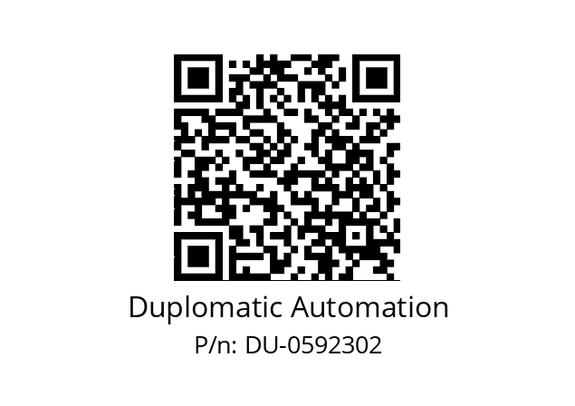   Duplomatic Automation DU-0592302