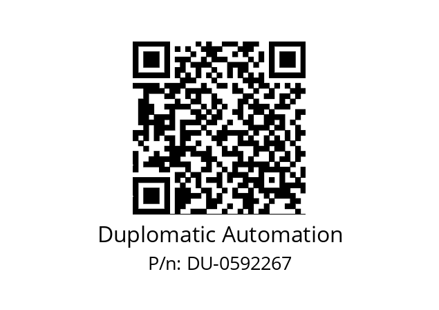   Duplomatic Automation DU-0592267