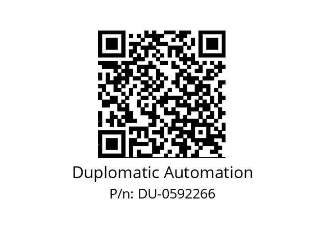   Duplomatic Automation DU-0592266