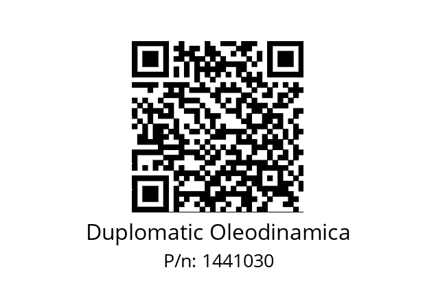   Duplomatic Oleodinamica 1441030