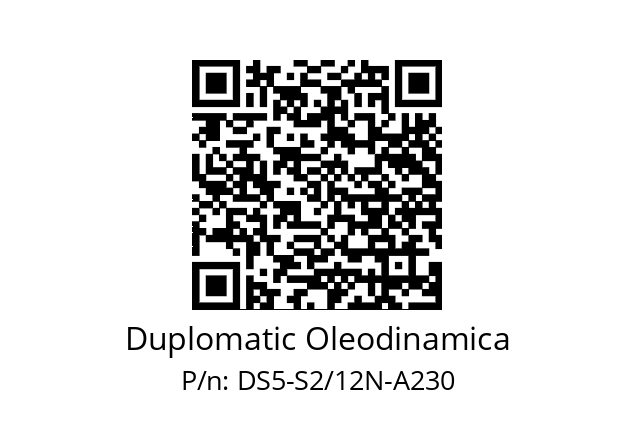   Duplomatic Oleodinamica DS5-S2/12N-A230