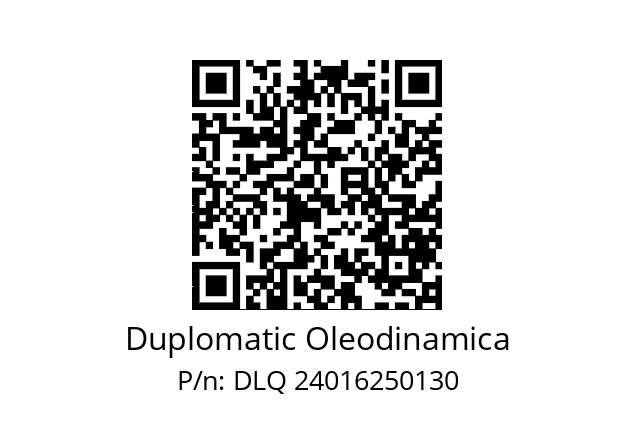   Duplomatic Oleodinamica DLQ 24016250130