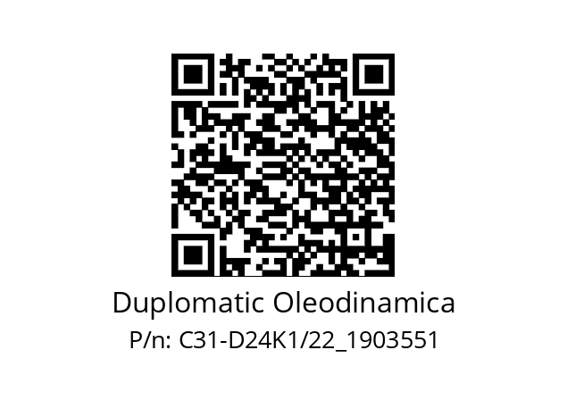   Duplomatic Oleodinamica C31-D24K1/22_1903551