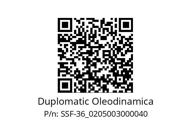   Duplomatic Oleodinamica SSF-36_0205003000040