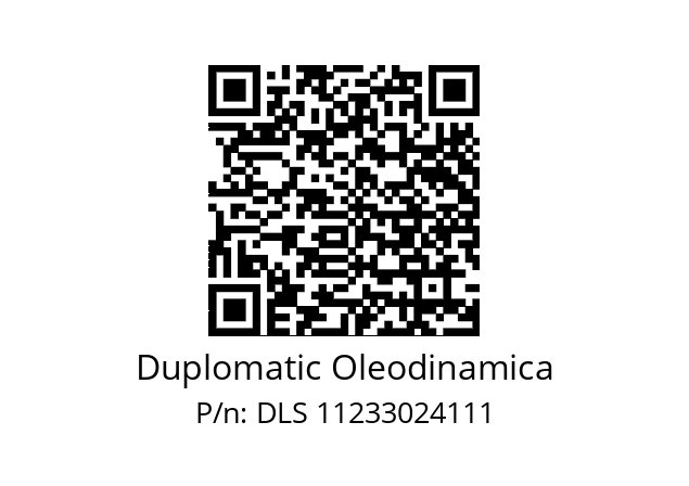   Duplomatic Oleodinamica DLS 11233024111