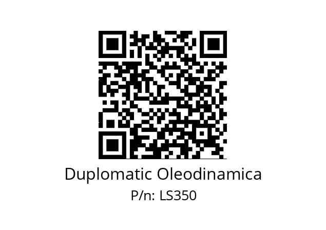   Duplomatic Oleodinamica LS350