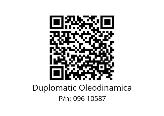   Duplomatic Oleodinamica 096 10587