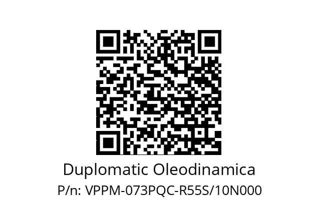   Duplomatic Oleodinamica VPPM-073PQC-R55S/10N000