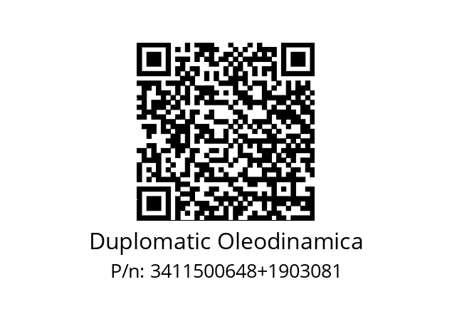   Duplomatic Oleodinamica 3411500648+1903081