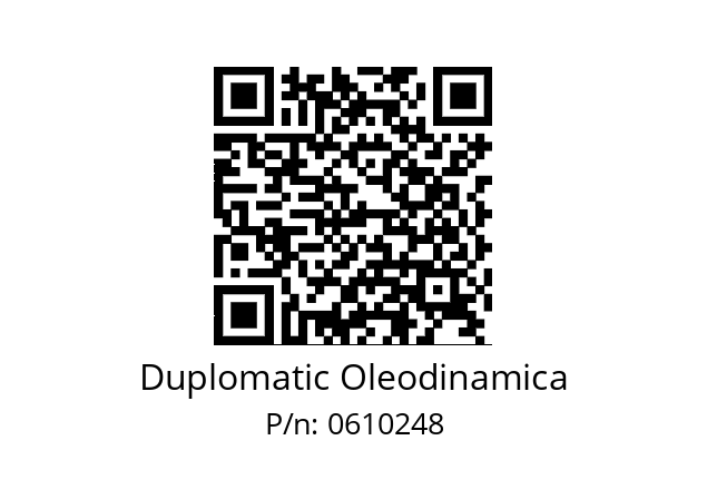   Duplomatic Oleodinamica 0610248