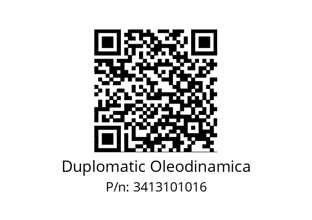   Duplomatic Oleodinamica 3413101016