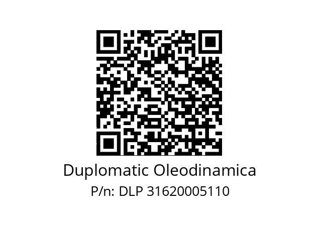   Duplomatic Oleodinamica DLP 31620005110