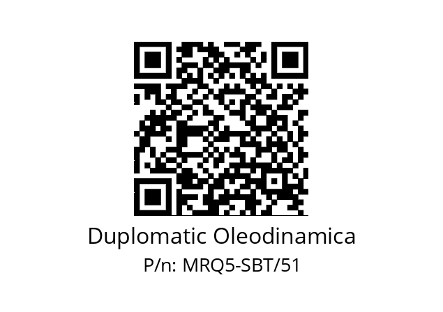   Duplomatic Oleodinamica MRQ5-SBT/51