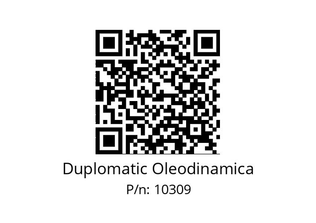   Duplomatic Oleodinamica 10309