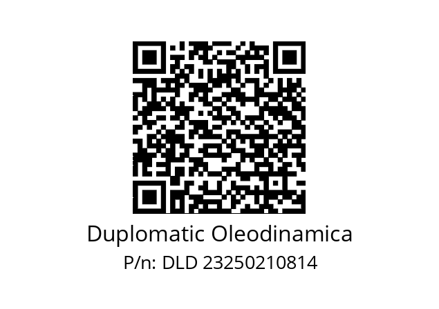   Duplomatic Oleodinamica DLD 23250210814