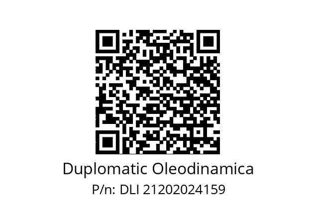   Duplomatic Oleodinamica DLI 21202024159