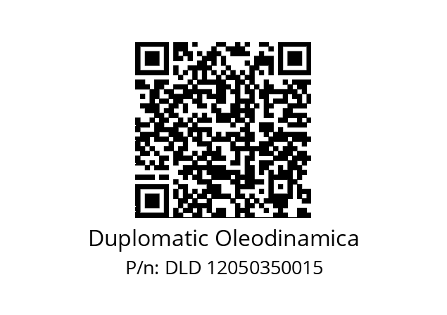   Duplomatic Oleodinamica DLD 12050350015