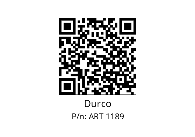   Durco ART 1189