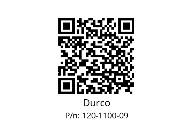   Durco 120-1100-09