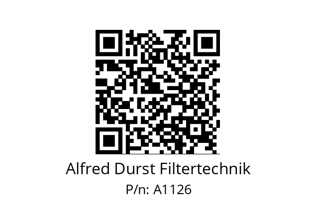   Alfred Durst Filtertechnik A1126