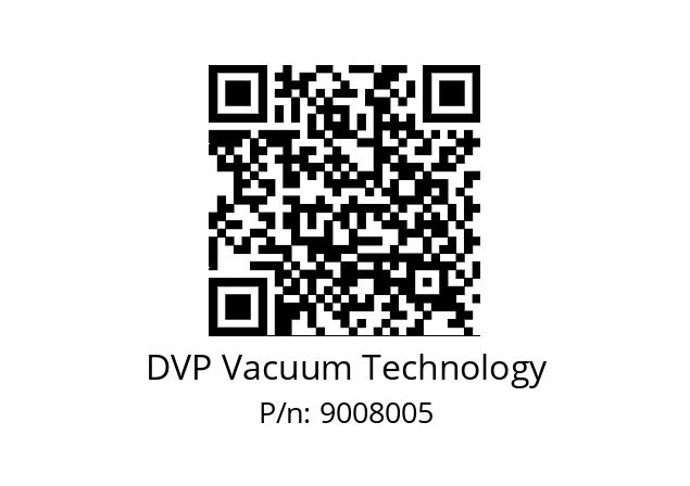   DVP Vacuum Technology 9008005