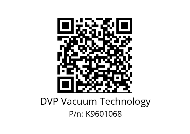   DVP Vacuum Technology K9601068