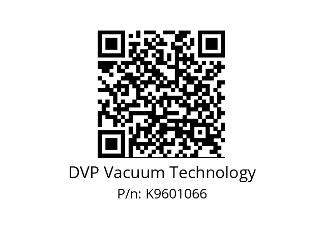   DVP Vacuum Technology K9601066