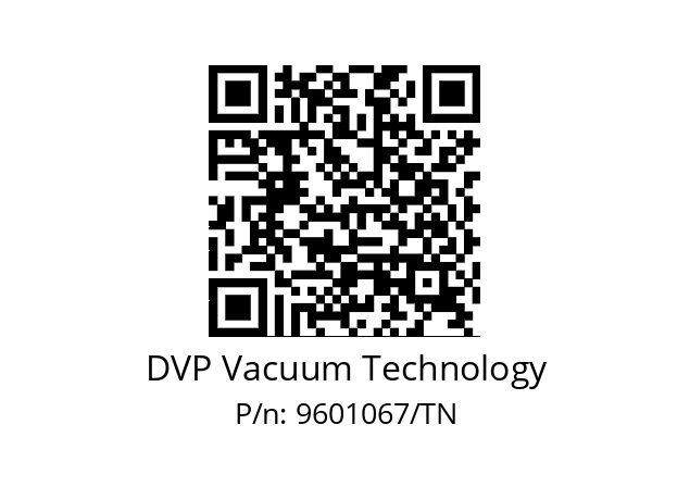   DVP Vacuum Technology 9601067/TN