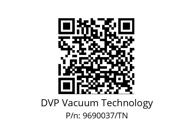   DVP Vacuum Technology 9690037/TN