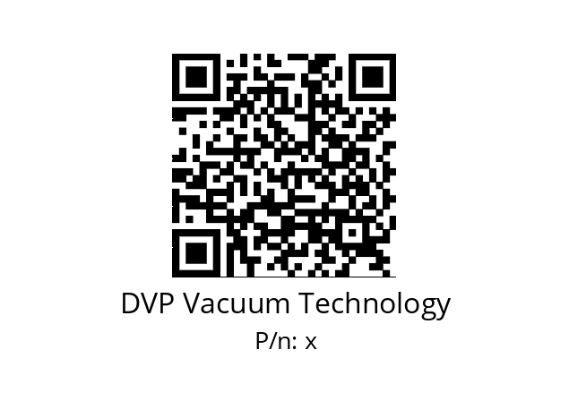   DVP Vacuum Technology х