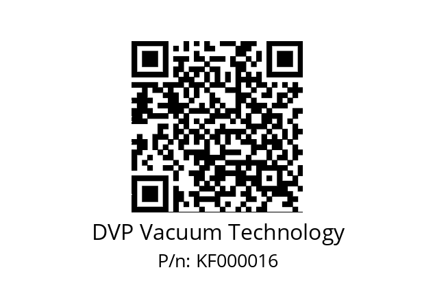   DVP Vacuum Technology KF000016