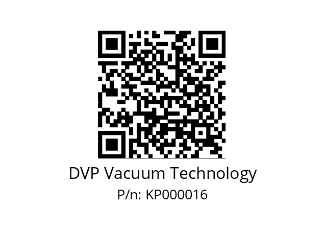   DVP Vacuum Technology KP000016