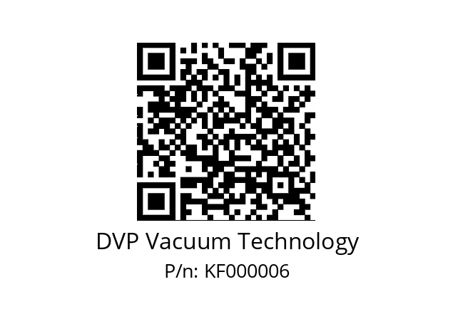   DVP Vacuum Technology KF000006