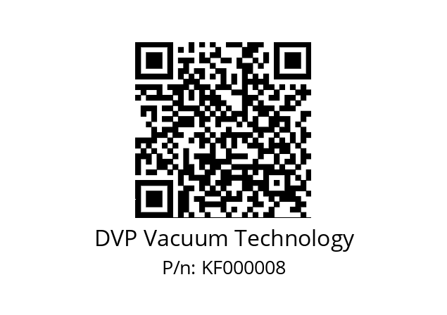   DVP Vacuum Technology KF000008