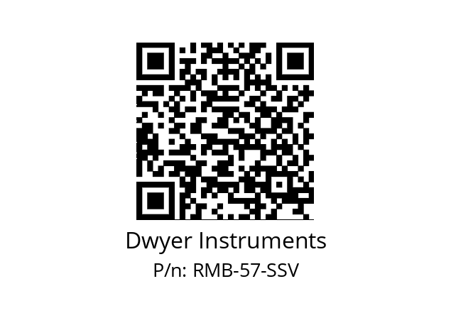   Dwyer Instruments RMB-57-SSV