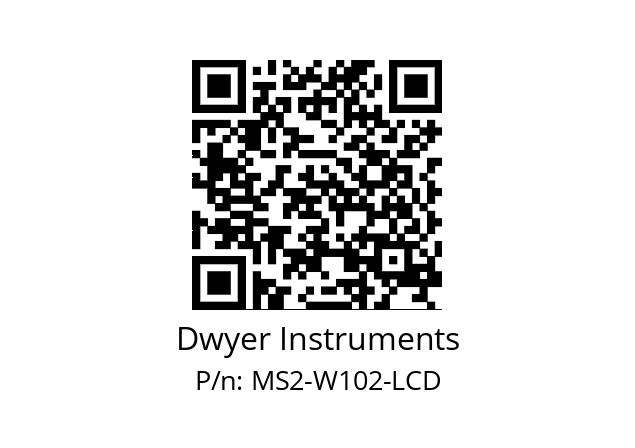   Dwyer Instruments MS2-W102-LCD