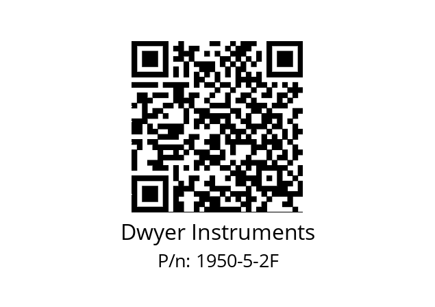   Dwyer Instruments 1950-5-2F