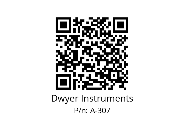   Dwyer Instruments A-307