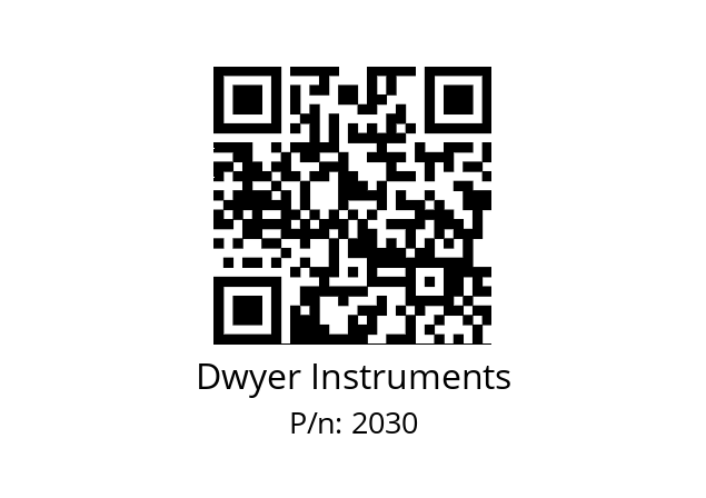   Dwyer Instruments 2030