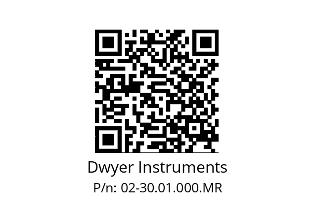   Dwyer Instruments 02-30.01.000.MR