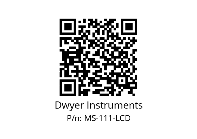   Dwyer Instruments MS-111-LCD