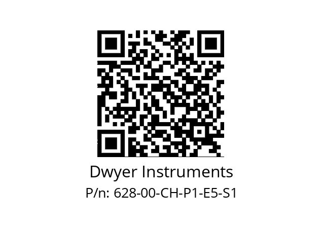   Dwyer Instruments 628-00-CH-P1-E5-S1