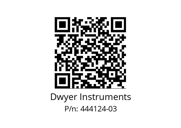   Dwyer Instruments 444124-03