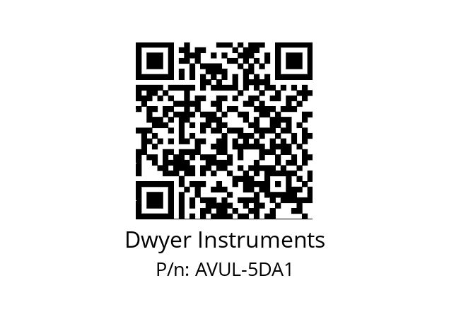   Dwyer Instruments AVUL-5DA1