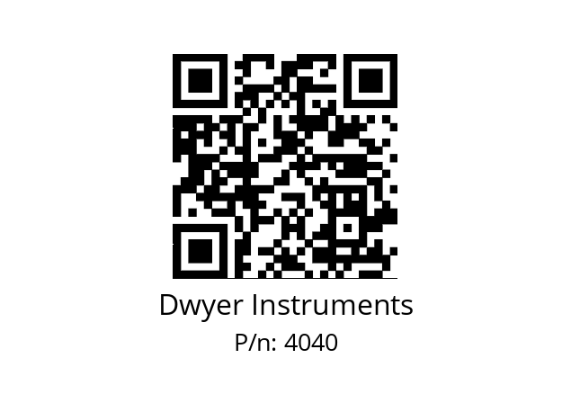   Dwyer Instruments 4040