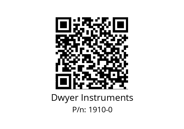   Dwyer Instruments 1910-0