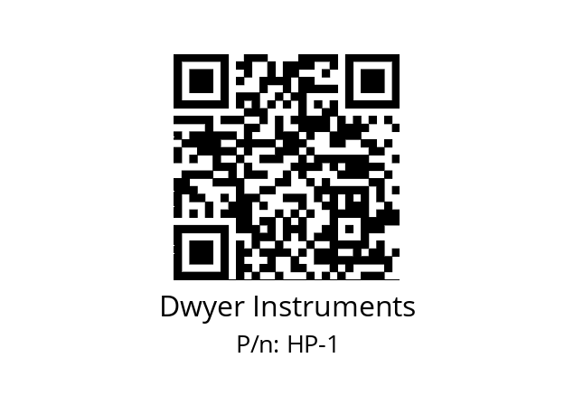   Dwyer Instruments HP-1