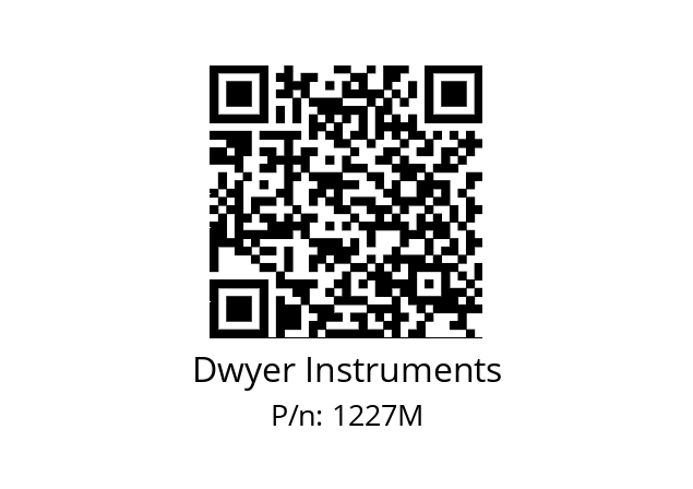   Dwyer Instruments 1227M