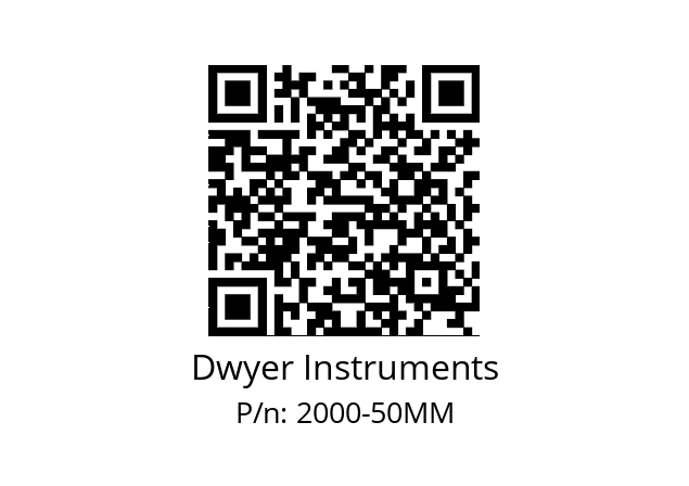   Dwyer Instruments 2000-50MM